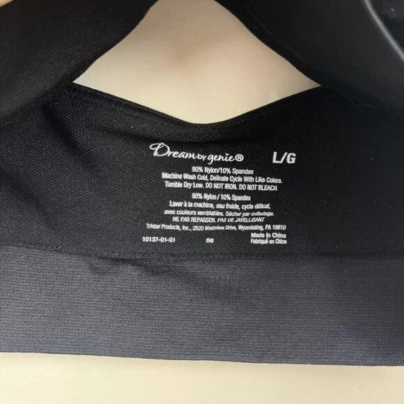 Dream By Genie Bra Large Black Lot Of 3 As Seen on TV - Picture 7 of 10